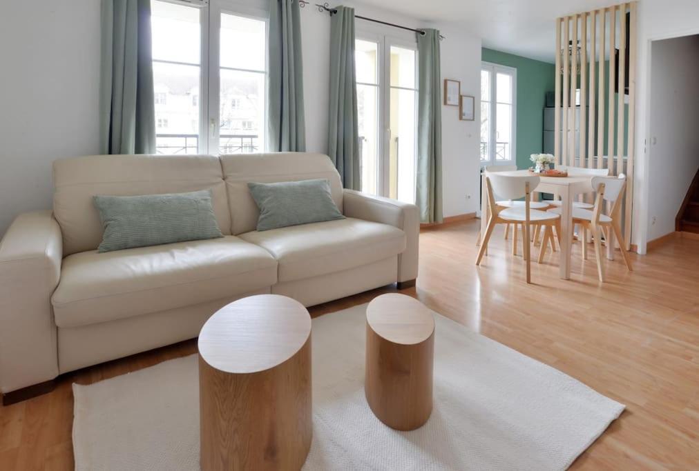 Sesame Duplex Disneyland Paris Netflix 6 Personnes Et 1 Bebe Avec Parking Lägenhet Bailly-Romainvilliers Exteriör bild