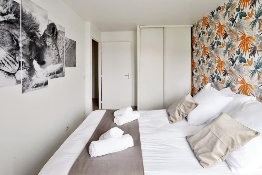 Sesame Duplex Disneyland Paris Netflix 6 Personnes Et 1 Bebe Avec Parking Lägenhet Bailly-Romainvilliers Exteriör bild